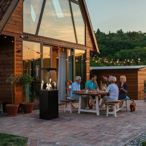 Gassvarmer PATIO LIGHT svart - Bilde 3