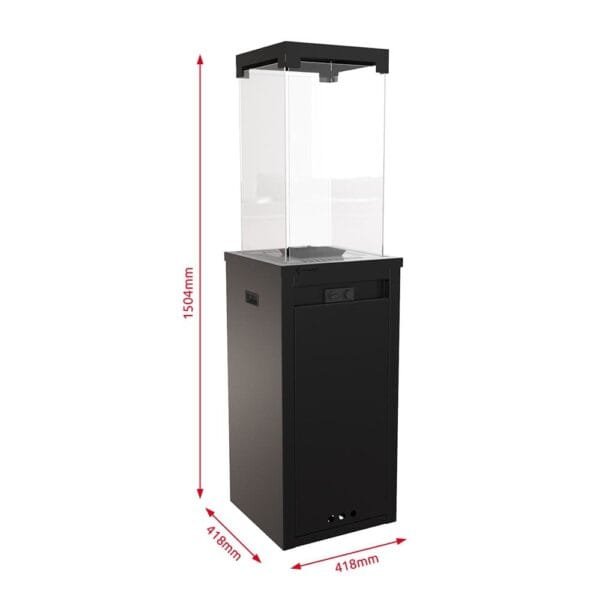 Gassvarmer PATIO LIGHT svart - Bilde 10