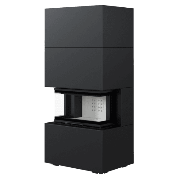 NBC/EASY BOX 7 kW Ø 160 Luftpeis i modulært stålhus – Svart - Image 6