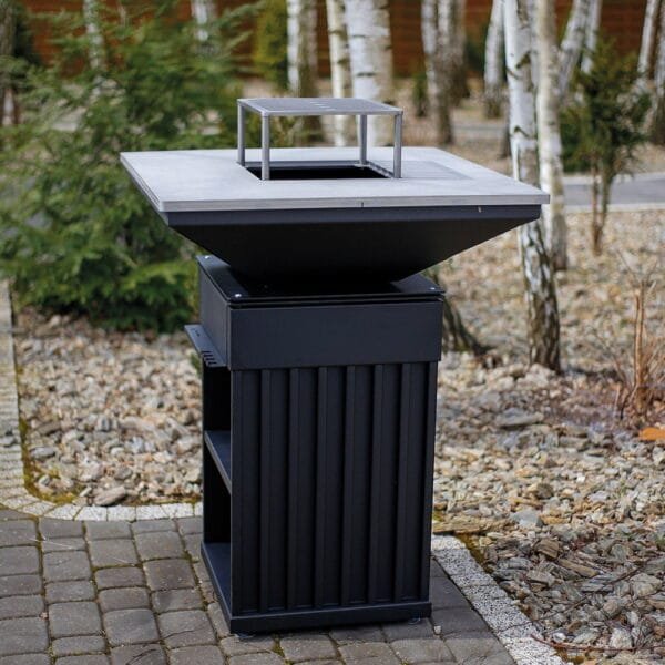 Peis med grill Quadrum Vertical - Bilde 6