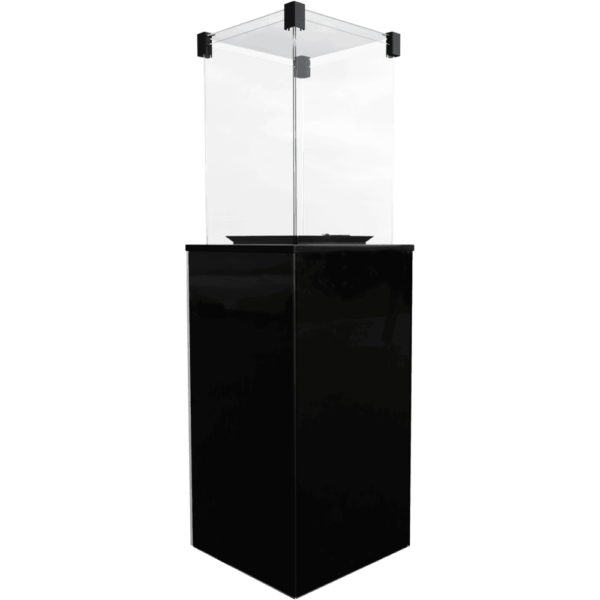 PATIO Gassvarmer med Glasspanel – Manuell, 8,2 kW - Bilde 3