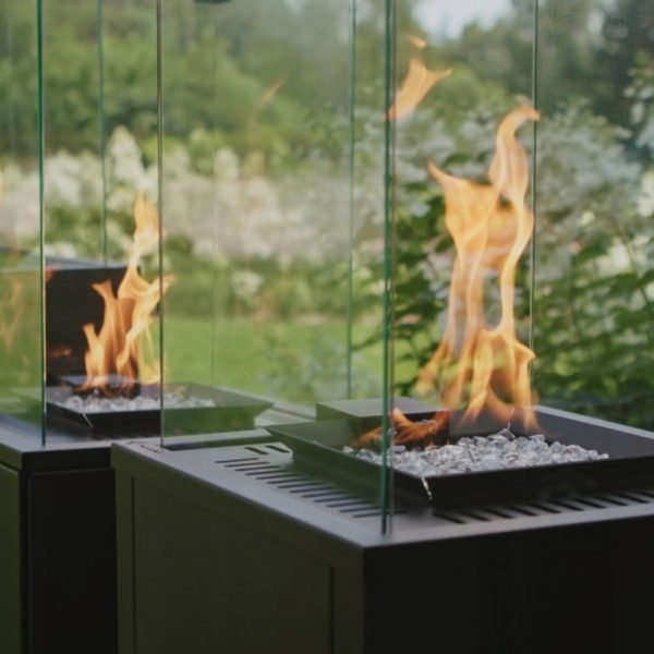 PATIO Gassvarmer med Glasspanel – Sort, Automatisk, 8,2 kW - Bilde 9